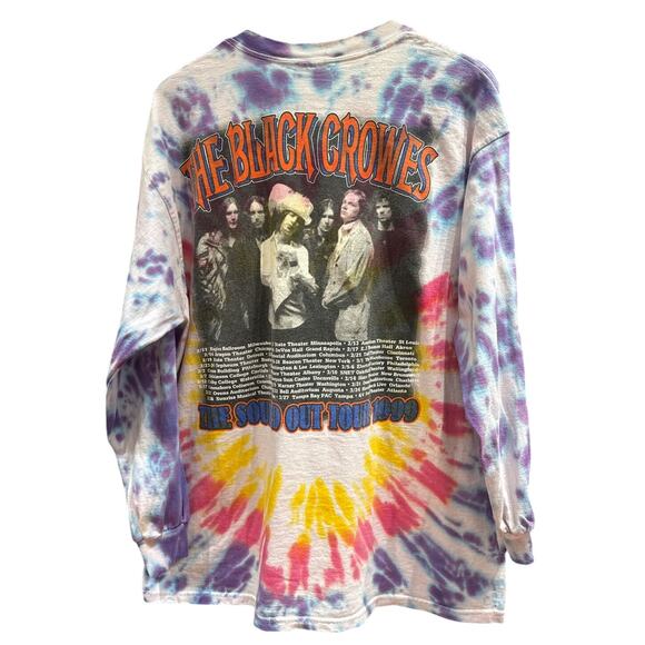 1999 The Black Crows Souled Out Tour Graphic Tee Shirt Parking Lot Boot Mens XL - Picture 2 of 7